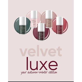 Striplac UV Colour Velvet Luxe  5 kleuren