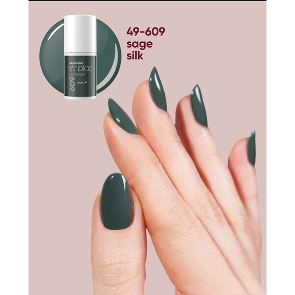 Alessandro Striplac UV Colour  Velvet Luxe 609 Sage Silk 6,5 ml