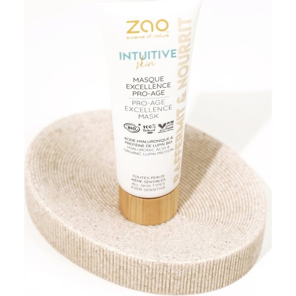 ZAO Skincare & Make-up  Intuitive Excellence Pro age mask - gezichtsmasker voor de rijpere huid om huidveroudering te verminderen 50ml