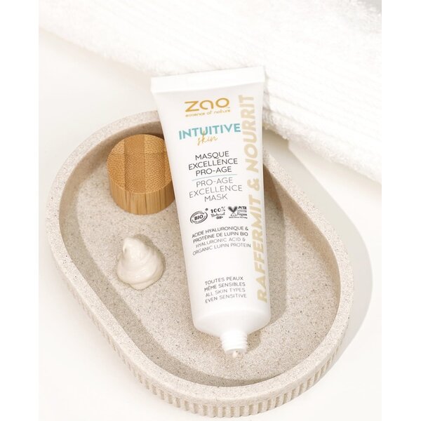 ZAO Skincare & Make-up  Intuitive Excellence Pro age mask - gezichtsmasker voor de rijpere huid om huidveroudering te verminderen 50ml