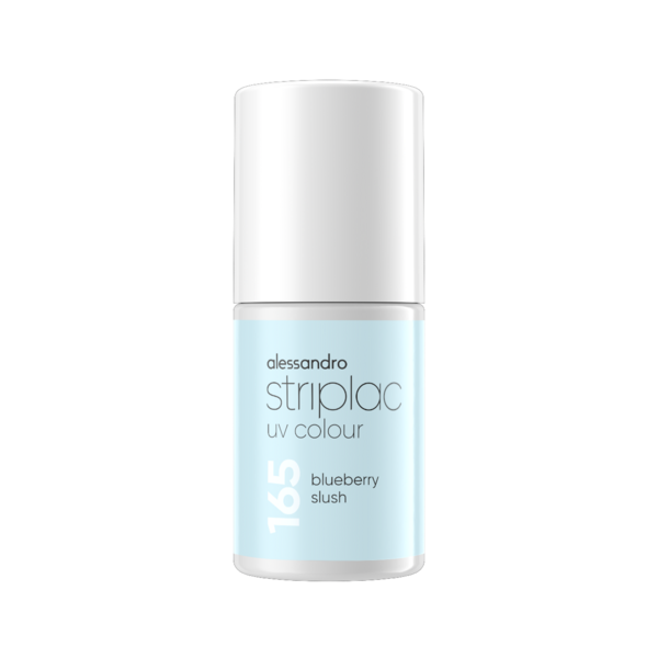 Alessandro Striplac UV Colour  Pastell  5 Farben  – Pastellgelb – Hellrosa – Pfirsichfarben – Hellblau und Lila