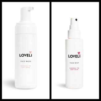 Reinigungs-Duo: Waschgel + Gesichtsspray
