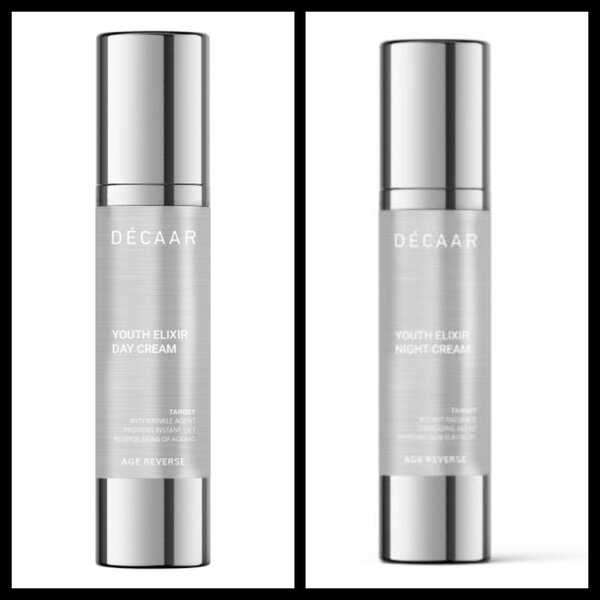 Decaar  Youth Elixer Duo Tages- & Nachtcreme - Tages- und Nachtcreme Vorteilspack für reife Haut - reduziert feine Linien und Hauterschlaffung