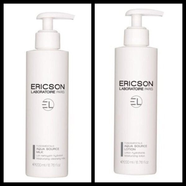 Ericson Laboratoire Fundamentals Aqua Source DUO Milch und Lotion