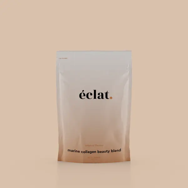 Eclat.  Marine Collagen Booster Tropical mit Vitamin D als Geschenk