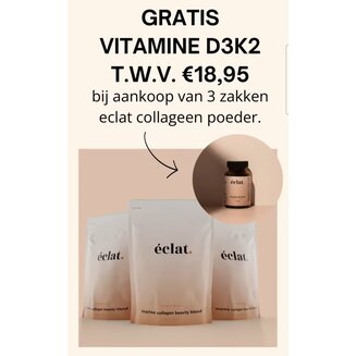 Marine Collagen Booster tropical met Vit D cadeau