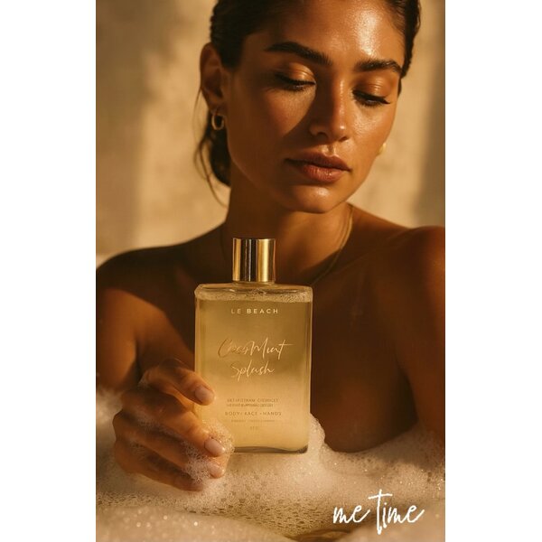 Le Beach Coco Mint Splash Oil in gel wash