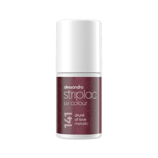 Alessandro Striplac UV Colour  Set The Nail Art Lover - nude - wit - roze - donkerrood - bruin