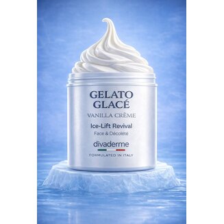 Gelato glace creme Lemon Vanille