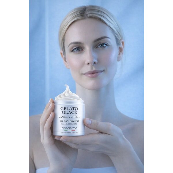 Divaderme Gelato glace creme Lemon Vanille