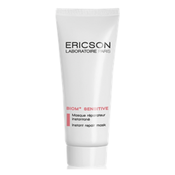 Ericson Laboratoire BIOM+ Sensitive instant repair mask - gezichtsmasker voor een huid met rode vlekken, couperose of rosacea. het herstelt, kalmeert, vermindert roodheid en hydrateert 75ml