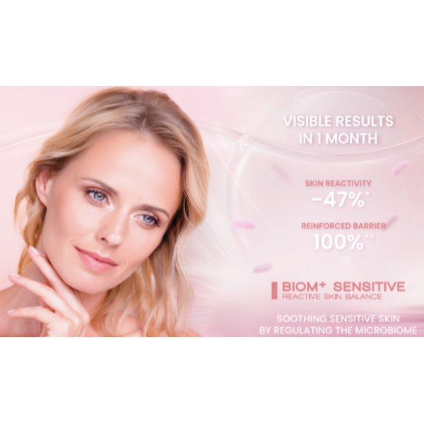 Ericson Laboratoire Biom+ Sensitive Bi-Phase Soothing Serum – Gesichtsserum für gerötete Haut bei Couperose oder Rosazea – beruhigt und mindert Rötungen, 30 ml