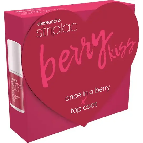 Alessandro Striplac UV Colour  Berry Kiss Set