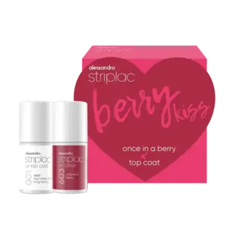 Striplac UV Colour  Berry Kiss Set