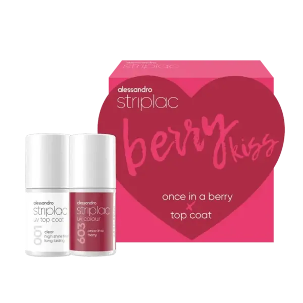 Alessandro Striplac UV Colour  Berry Kiss Set