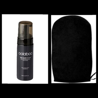 organic skin superb silky bronzing mousse mit Glove