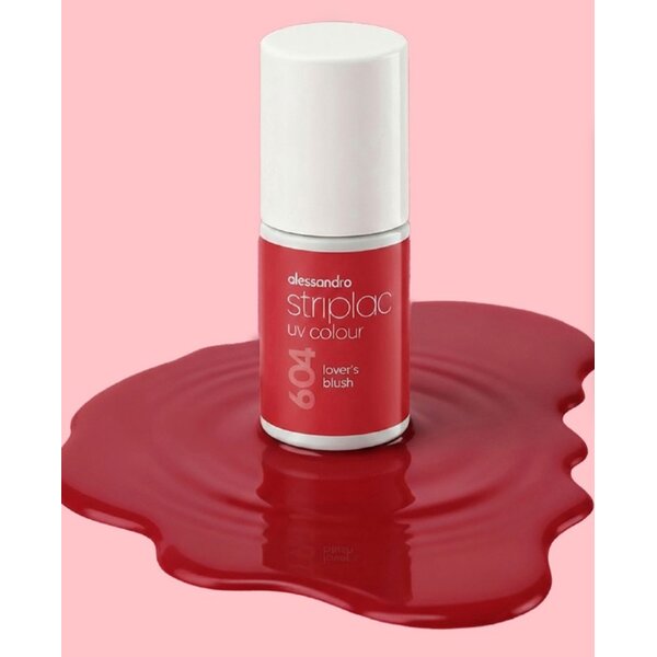 Alessandro Striplac UV Colour  Kiss Me 604 Lover's Blush 6.5ml