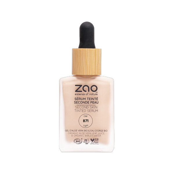 ZAO Skincare & Make-up  Second Skin Tinted serum 871 -  serum f oundation 30ml