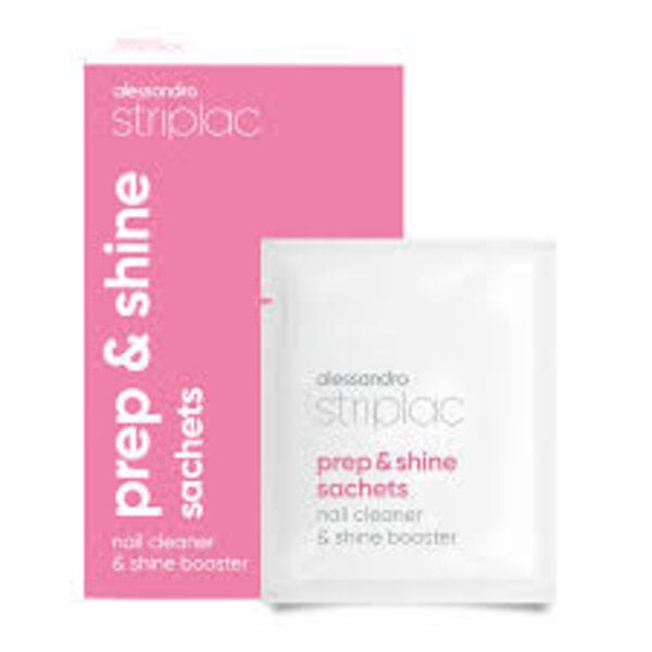 Alessandro Striplac Prep  & Shine Reinigingspads sachets 15 stuks