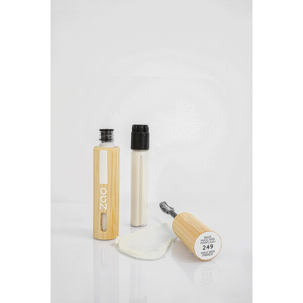 ZAO Skincare & Make-up  Prim Lash -  Set: Mascara primer  + Navulling - basis mascara set voor langere en vollere wimpers
