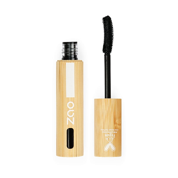 ZAO Skincare & Make-up  Waterproof mascara No Drama zwart  250 - PFAS vrije waterproof mascara  7ml