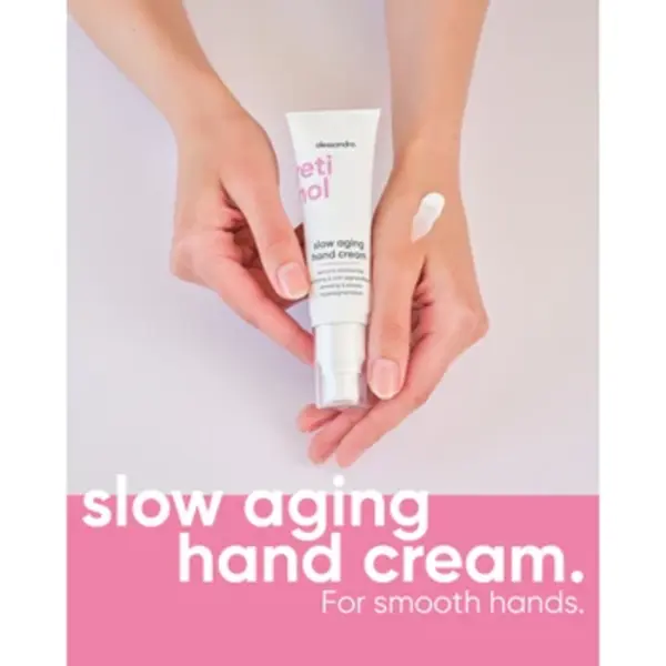 Alessandro Retinol Slow Aging Handcreme - vermindert huidveroudering van de huid van de handen 50ml