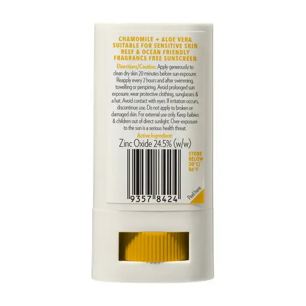 Little Urcrin Natürlicher Sonnenschutz für Kinder: „For Kids Natural Clear“ Zink SPF 50 Stick – praktisch zum Mitnehmen