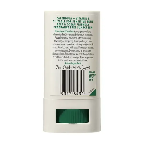 Little Urcrin Natürlicher Sonnenschutz für Babys: „Natural Clear Zink“ SPF 50 Stick – praktisch zum Mitnehmen