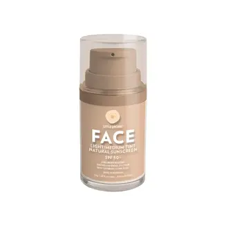 Natürliche getönte Sonnencreme LSF 50+