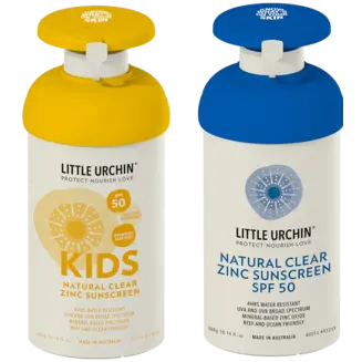 DUO Natural Clear Zink LSF 50  + Kids LSF 50 – 2 x 300 ml