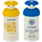 Little Urcrin DUO Natural Clear Zink LSF 50  + Kids LSF 50 – 2 x 300 ml – Vorteilspackung – für Kinder und Erwachsene – Großpackung