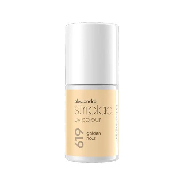 Alessandro Striplac UV Colour  Sunset Glow Golden Hour 619 - 6.5ml
