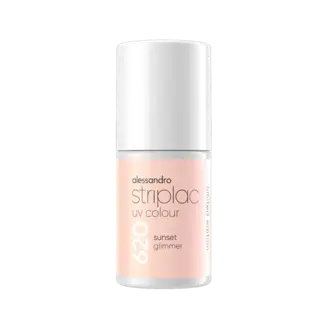 Striplac UV Colour  Sunset Glow Sunset Glimmer Shimmer 620 - 6.5ml