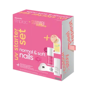 Striplac UV Colour Starter-Set  Sommeredition für normale und weiche Nägel