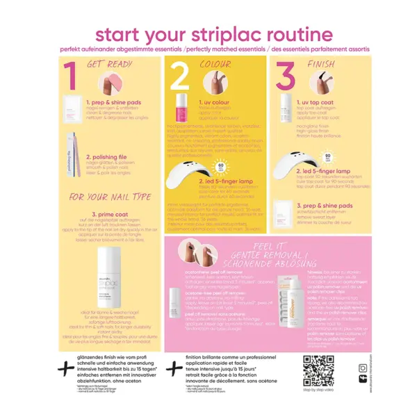 Alessandro Striplac UV Colour Starter-Set  Sommeredition Dry Nails
