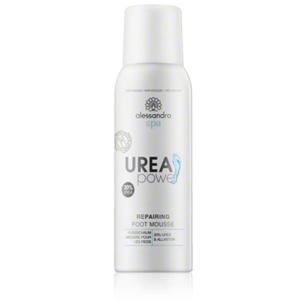 Alessandro Foot Spa Urea Repairing Foot Mousse - voetmousse te verfrissing van de voeten - herstellend en verzorgend bij voetproblemen 125ml