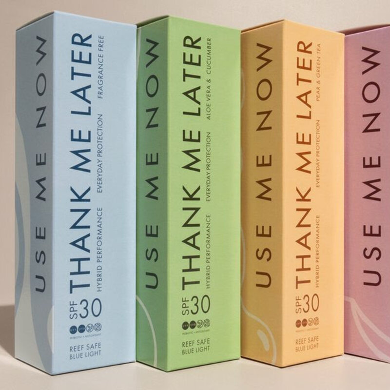Smeer nu en Thank me later!