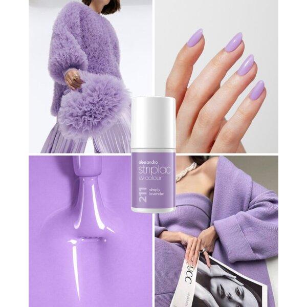 Alessandro Striplac UV Colour 211 Simpley Lavender 6.5ml