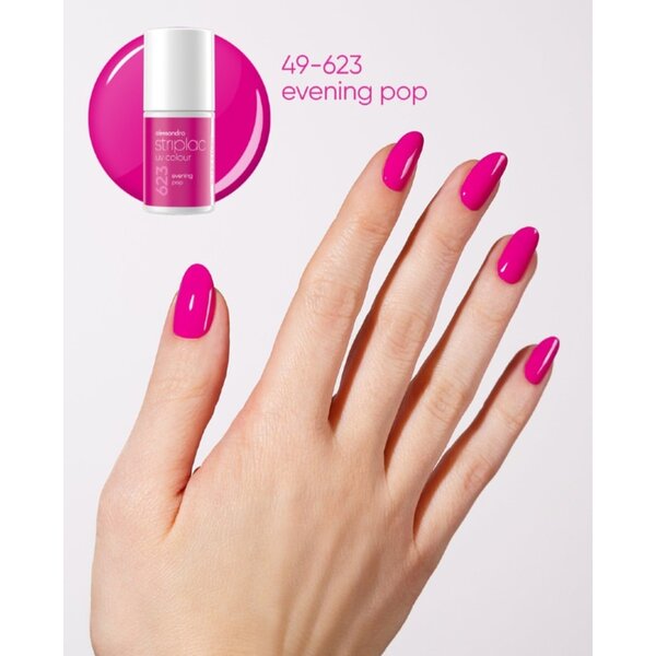 Alessandro Striplac UV Colour Sunset Glow Evening Pop 623 – 6,5 ml
