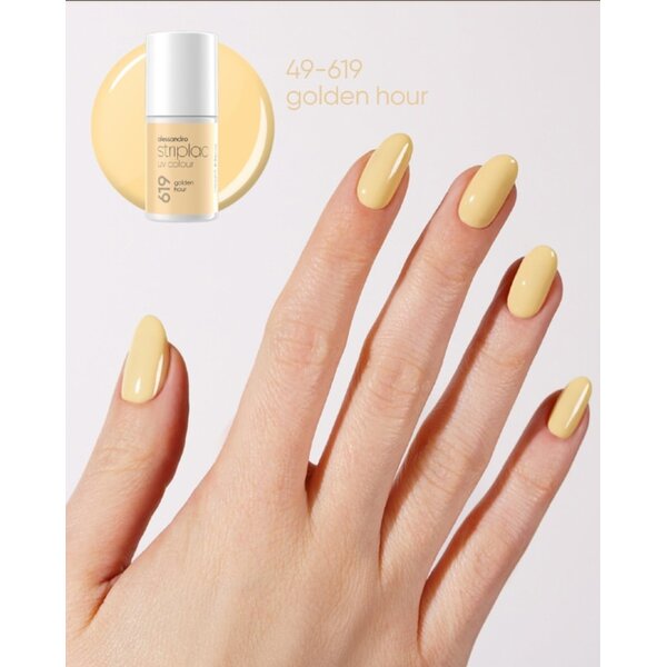Alessandro Striplac UV Colour Sunset Glow Golden Hour 619 – 6,5 ml