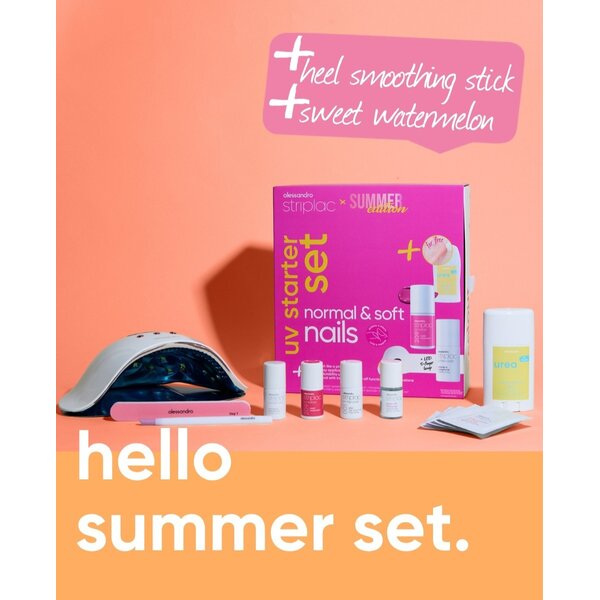 Alessandro Striplac UV Colour Startersset  Summer edition Normal & Soft nails