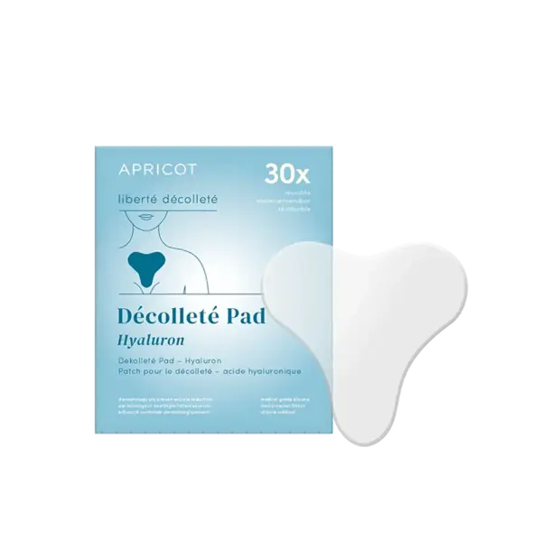 Apricot Beauty Aloe-Vera-Pads für das Dekolleté – pflegende Anti-Falten-Pads für das Dekolleté, 30 Stück