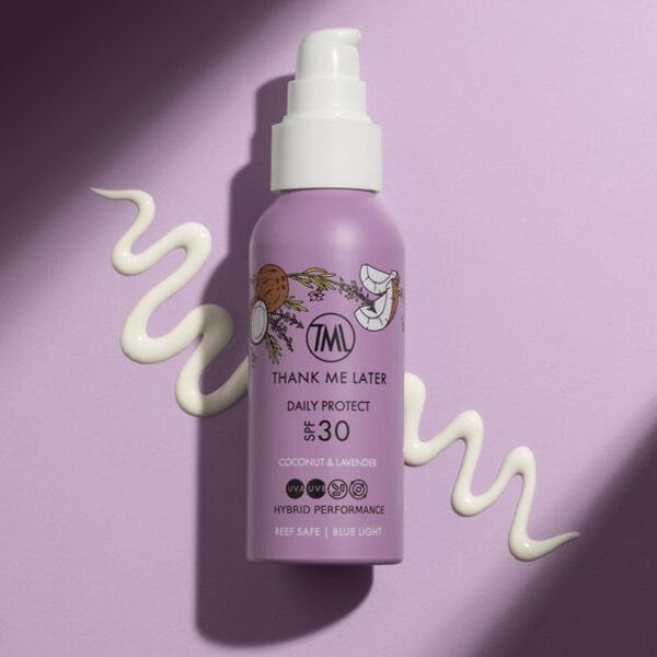 Thank Me Later Zonnebrand SPF 30 Kokos & Lavendel  - new Edition