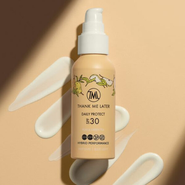 Thank Me Later Zonnebrand SPF 30 Peer en groene Thee  - new Edition