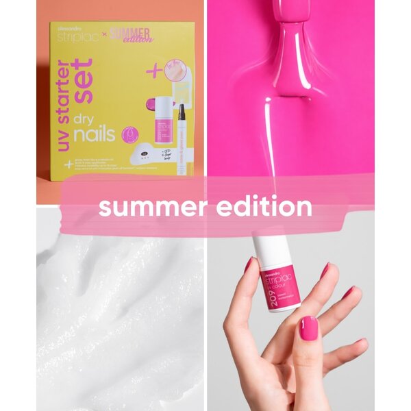 Alessandro Striplac UV Colour Startersset  Summer edition Dry Nails