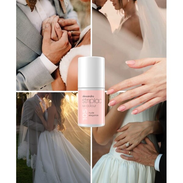 Alessandro Striplac UV colour 105 Nude Elegance 6.5ml
