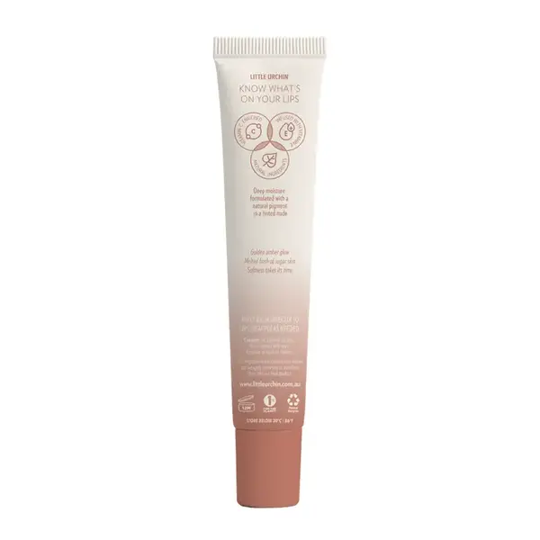 Little Urcrin Natural Lipbalm Tinted Brown Sugar 15ml