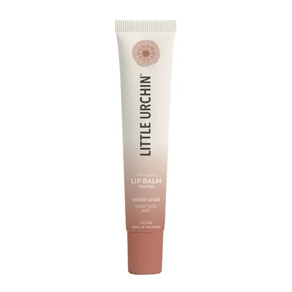 Little Urcrin Natural Lipbalm Tinted Brown Sugar 15ml