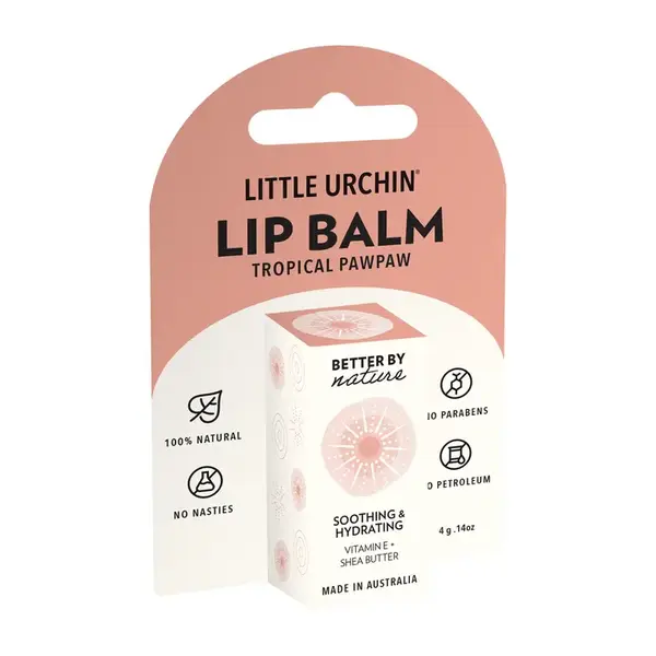 Little Urcrin Natural Lipbalm stick Tropical Pawpaw 4gr