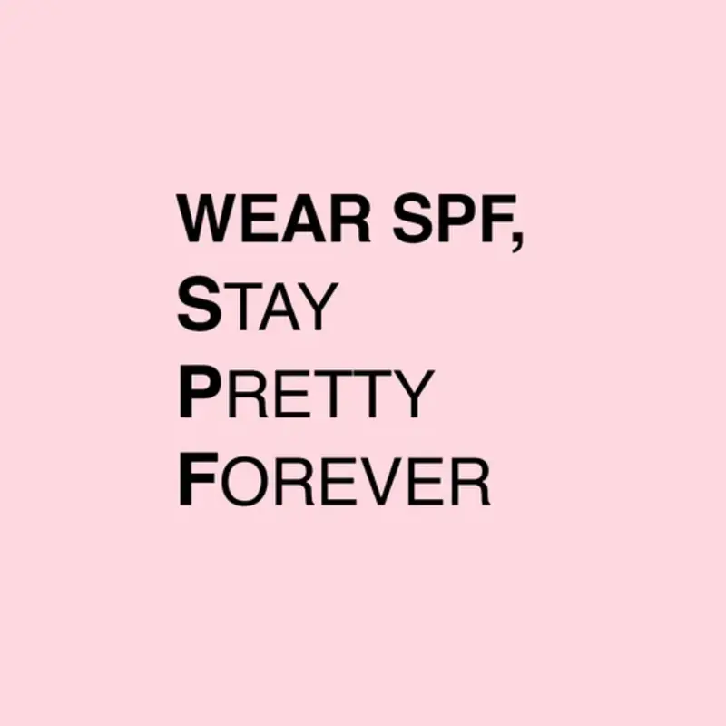 Hi darling, Wear SPF en stay pretty forever!